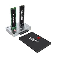 M.2 Duplicator NVMe to SATA Docking Staion for M.2 PCIe NVMe/M.2 SATA and 2.5