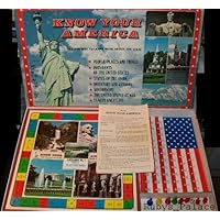 Vintage Know Your America Trivia Board Game - the Fun Way To Learn More About the USA