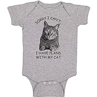 Unisex Baby Funny Cat Bodysuit for Baby Girls and Boys