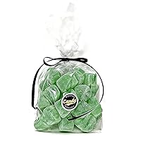 Vintage Candy Vending Jelly Spearmint Leaves Slices Candy, Bulk Gift Bag (One pound)