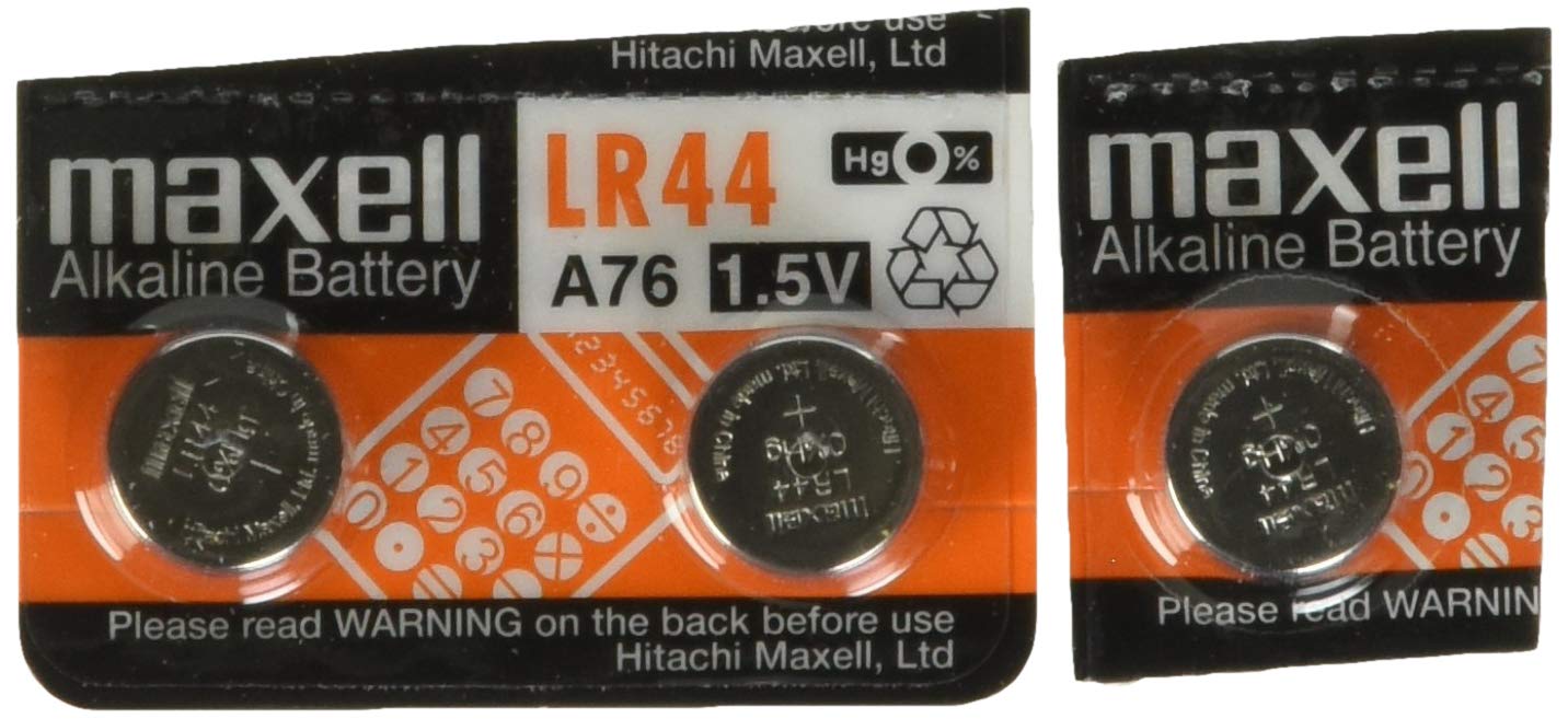3 Pack MAXELL AG13 LR44 A76 357 Alkaline Button Cell battery