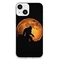 Red Moon Bigfoot iPhone 13/13Pro/13Pro Max/13 Mini Case Cover Cute white-style iPhone13 Sedoied