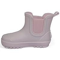 BEARPAW Toddler Rain Boots, Waterproof Rubber Kids Rainboot, Girls/Boys Light Water Shoes for Muddy Park/Hiking