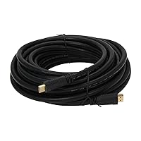 Nippon Labs NMHD-40MM 40-Feet High Speed HDMI with Ethernet CL2 Rating, Black Cable M/M 24 AWG Gold Plated