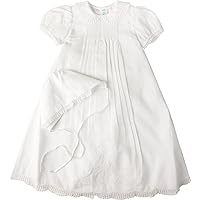Feltman Brothers Infant Girls White Christening Baptism Gown NB/3M