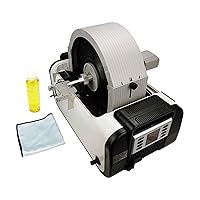 iSonic P4875II+MVR10-Pro Motorized Ultrasonic Vinyl Record Cleaner for 10 LP Records, with Filter and Spin Drying,2Gal/7.5L, 110V