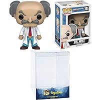Dr. Wily: Funk o Pop! Games Vinyl Figure Bundle with 1 Compatible 'ToysDiva' Graphic Protector (105-10349 - B)