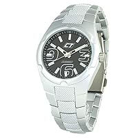 Mens Analogue Quartz Watch with Stainless Steel Strap CC7039M-02M