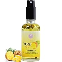 Magic V Steam V Yoni Oil Spray Organic Feminine Oil Vaginal Moisturizer For Wetness (Pineapple) Ph Balance Feminine Deodorant Eliminates Odor With Essential Oils