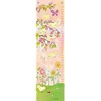 Cherry Blossom Birdies Growth Chart, Butter Cream, 12