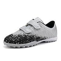 brooman Kids Turf Soccer Shoes Boys Girls Football Shoes Indoor Soccer Shoes