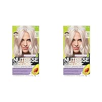 Hair Color Nutrisse Ultra Color Nourishing Creme, PL1 Lightest Platinum (Coconut) Permanent Hair Dye, 1 Count (Packaging May Vary) (Pack of 2)