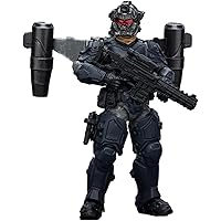 HiPlay JoyToy Military Collectible Figure: Army Builder Pack Jetpack Mercenary 1:18 Scale Action Figures JT1729