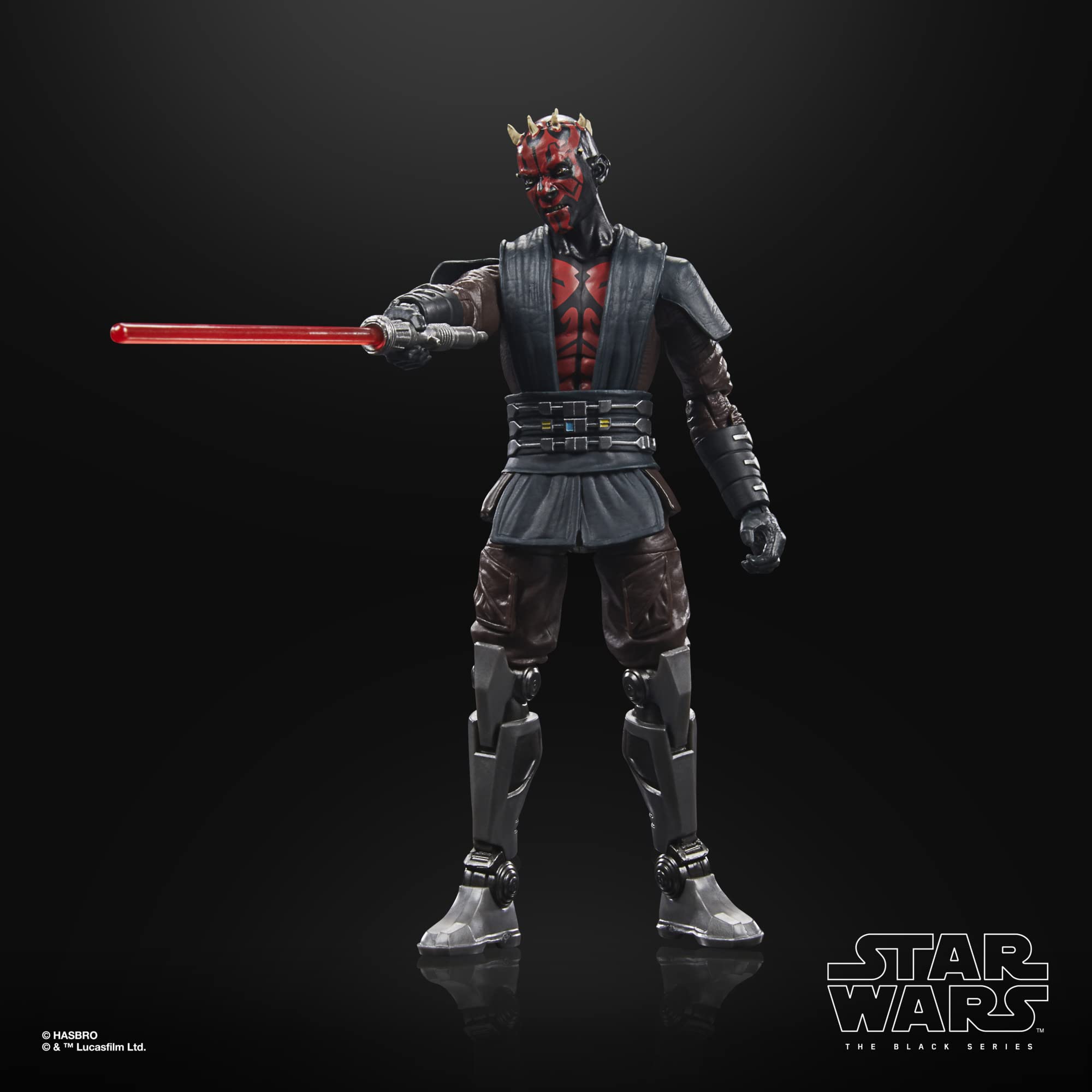 STAR WARS The Black Series Darth Maul Toy 6-Inch-Scale The Clone Wars Collectible Action Figure, Toys for Kids Ages 4 and Up