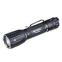 NEXTORCH TA30C MAX Tactical Flashlight High Lumens, Powerful Emergency Rechargeable Compact Bright Flashlight with 5 Modes & Strobe & Ceramic Bead Broken Window, for Outdoor Use