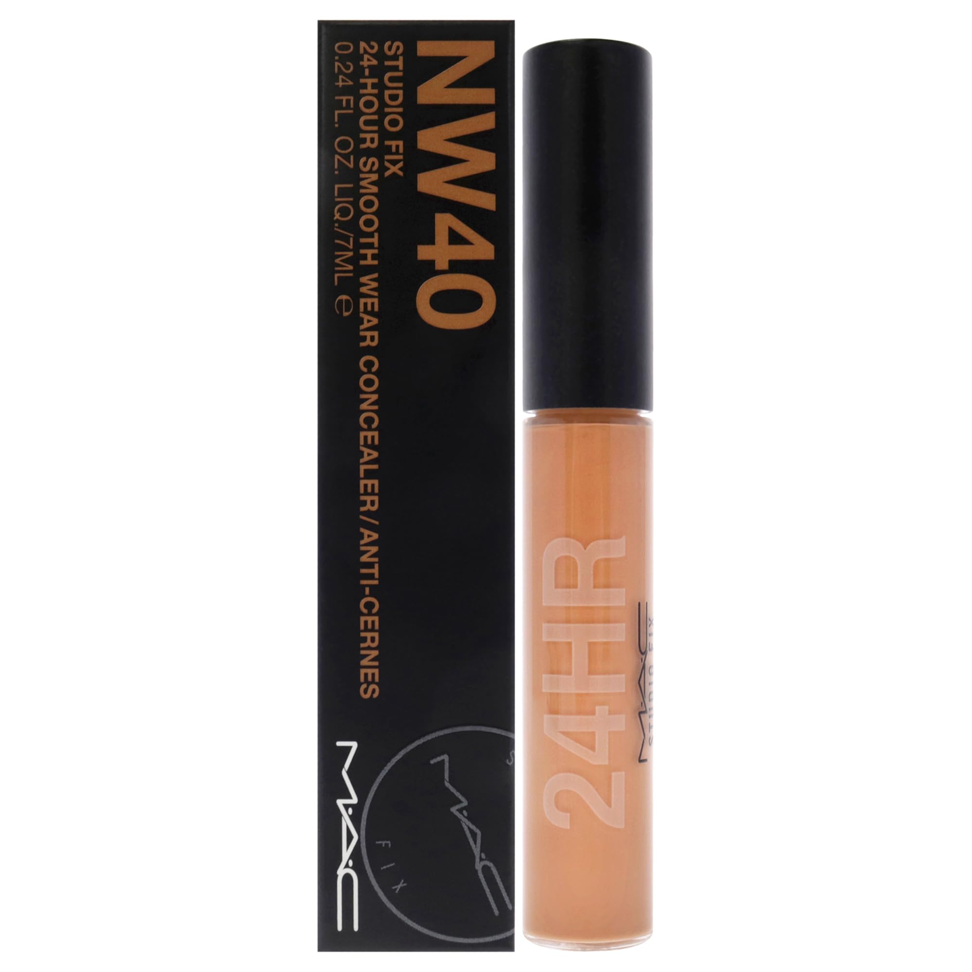 Studio Fix 24-Hour Smooth Wear Concealer - NW40 by MAC for Women - 0.24 oz Concealer