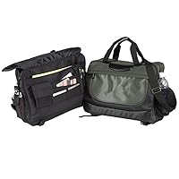Expandable Soft Briefcase, Green