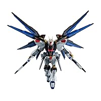 TAMASHII NATIONS - Mobile Suit Gundam Seed Destiny - ZGMF-X20A Strike Freedom Gundam, Bandai Spirits Gundam Universe Action Figure, Strike Freedom Gundam (Gundam Seed Destiny), 6 Inch