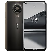 Nokia 3.4 | Android 10 | Unlocked Smartphone | 2-Day Battery | US Version | 3/64GB | 6.39-Inch Screen | Triple Camera | Charcoal