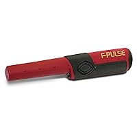 Fisher F-Pulse Waterproof Pinpointer Metal Detector, Red