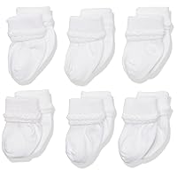 Jefferies Socks Unisex-Baby Newborn Bubble Stitch Rock-A-Bye Bootie 6 Pair Pack