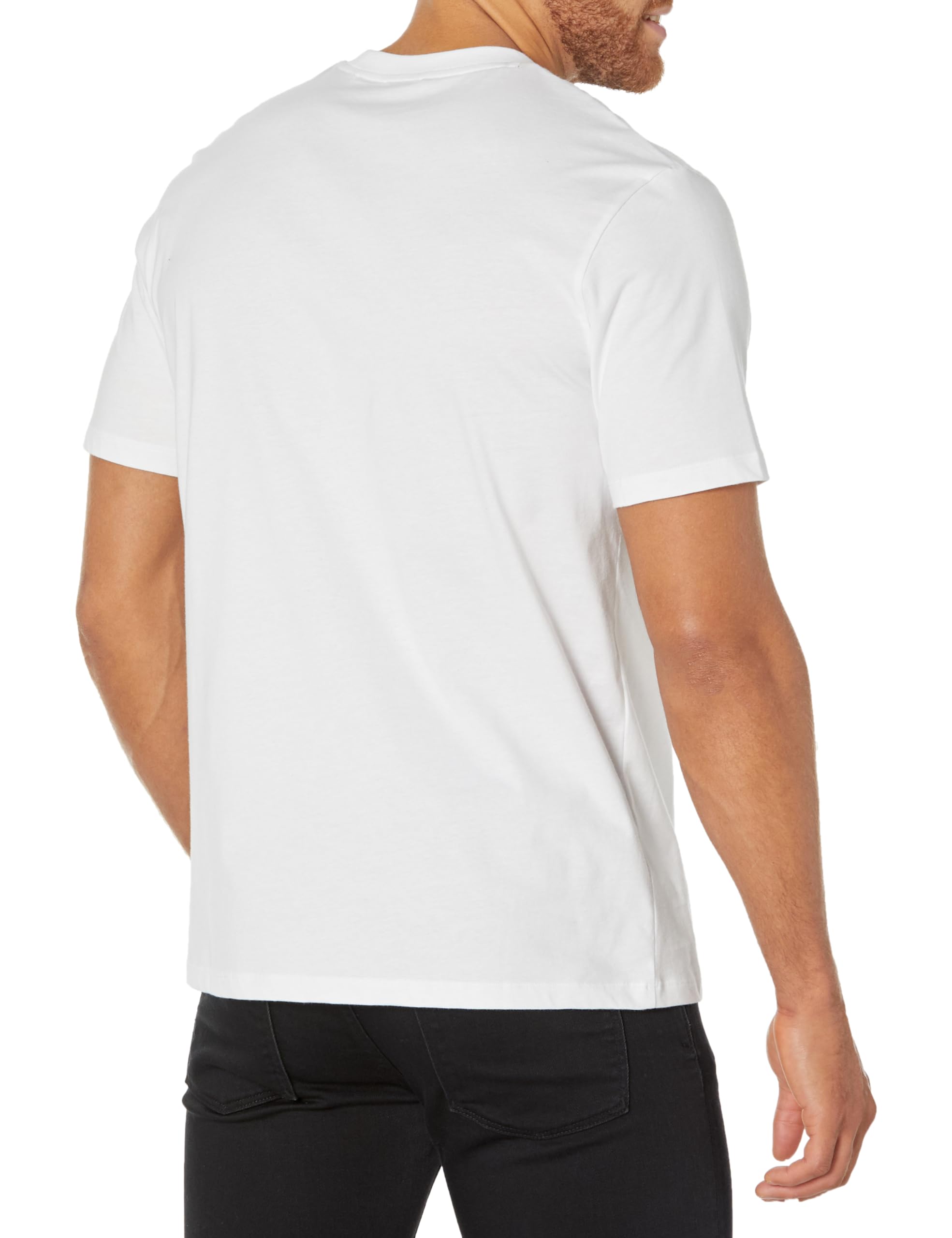 BOSS Men's Lounge Short Sleeve T-Shirt with Front Pocket
