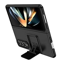 LOFIRY- Case for Samsung Z Fold5 Back Stand Cover Military Grade Phone Case Protective (Samsung Z Fold5,Black)