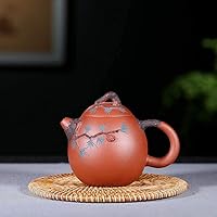 Teapotpottery Teapot Cement Pine Needle Dragon Egg Teapot Kung Fu Tea Set Tea Kettle