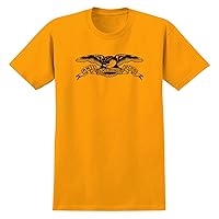 Anti Hero Skateboards Shirt Basic Eagle Gold/Black