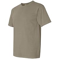 Comfort Colors Pigment-Dyed Short Sleeve Shirt, Khaki, 3XL [Apparel]