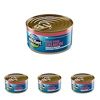 Wild Planet Wild Pink Salmon, Canned Salmon, Sustainably Wild-Caught, Non-GMO, Kosher 6 Ounce can (Pack of 4)