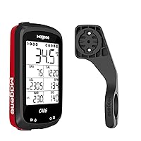 Magene C406 Bike Computer with Holder, Waterproof GPS Cycling Computer, Wireless Smart Road Bicycle Monitor, 2.5 Inch LCD Screen