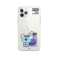 BT21 iPhone 11 Pro Case, Clear Soft Summer Dolce KOYA 5.8 Inch iPhone Back Cover TPU [Officially Licensed Product] KCJ-CST001