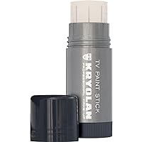 Kryolan TV Paint Stick - 00 Matte Kryolan Makeup Stick - Makeup Foundation - Makeup for TV, Theater, Stage, Acting, Face and Body, Full Coverage Concealer Stick Foundation - Made in USA (25 g)
