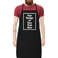 Awkward Styles Personalized Aprons for Men Grilling - Customized Text Design Your Own Picture Photo Gifts
