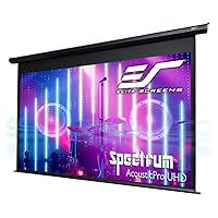 Elite Screens Spectrum AcousticPro UHD RC1 Remote KIT, 100-INCH Motorized Electric Projector Screen Moiré-Free Sound Transparent Perforated Weave Movie Home Theaters, ELECTRIC100H2-AUHD
