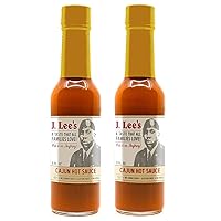 J. Lee's Cajun Hot Sauce, Packed with Cajun Flavor - 5 oz - 2 Pack