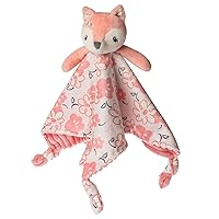 Mary Meyer Stuffed Animal Lovey Security Blanket, 13 x 13-Inches, Sweet-n-Sassy Fox