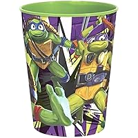 Unique Industries Teenage Mutant Ninja Turtles Plastic Stadium Cup - 16oz, 1 Count | Perfect Party Drinkware for Events and Celebrations