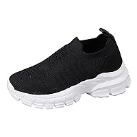 Womens Tennis Sports Mesh Shoes Non-Slip Athletic Soft Sneakers Non-Slip Fashion Sneakers