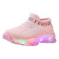 Baby Shoes Boy, Children Kids Baby Girls Boys Bling Led Light Luminous Sport Sandals Shoes Gift