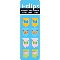 Butterflies i-Clips Magnetic Bookmarks