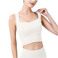 Square Neck Vests for Women Fall Summer Sleeveless Spaghetti Strap Short Sexy Cami Tank Basic Tops Vest Women 2024