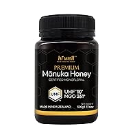 Hi Well Premium Manuka Honey Certified Monofloral UMF 10+ MGO 261+ 500g