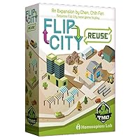 Tasty Minstrel Flip City Reuse Card Game Expansion