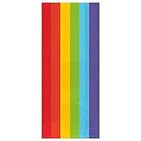 Rainbow Small Cello Party Bags - 9.5