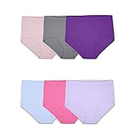 Fruit of the Loom Women's Breathable Underwear, Moisture Wicking Keeps You Cool & Comfortable, Available in Plus Size