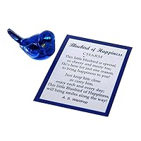 Bluebird of Happiness Pocket Charm with Story Card,One Size