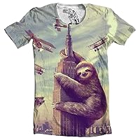 Sharp Shirter Men's Slothzilla T-Shirt