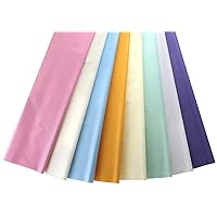 Hygloss Pastel pk Tissue Paper, 20 x 30-Inch, 1 Pack (24 Sheets) Non-Bleeding, 8 Assorted Colors